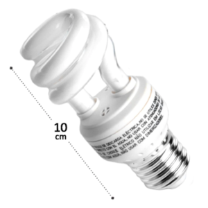 Lâmpada 40W Spiral Luz Super Branca - 127V