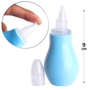 Aspirador Nasal para Bebê 2 em 1 Respire Bem - Azul