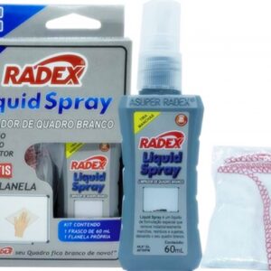 Limpa Quadro Branco Spray C/ Flanela Multiuso