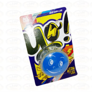 Yo-yo Yoyo Pull Line Bola Elevador io io C/ Luz - face Blue