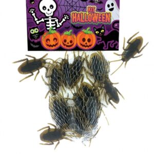 Kit Baratas Halloween Baratinha Falsa - C/ 12 Unidades