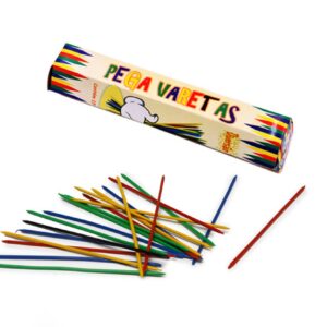 Jogo Pega Varetas Brinquedo Coloridas Retrô