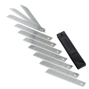 Caixa de Lâminas Para Estilete Largo 18mm Profissional C/ 10 unidades