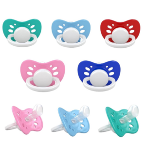 Chupeta Anatomica Bico de Silicone Ortodôntico Conforto para Bebê -Lilás