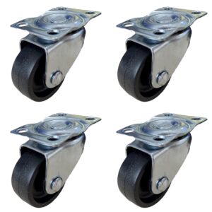 Kit 4 Rodinhas Rodízio Rodas Reforçada Moveis Carrinho Top