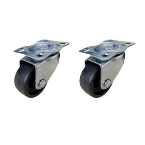 Kit 2 Rodinhas Rodízio Rodas Reforçada Moveis Carrinho Top