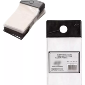 Kit 50 X Crachá De Condomínio Carro Veiculo cracha Suporte