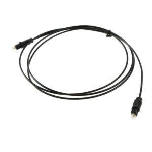 Cabo Fibra Óptica OD 4.0 áudio digital Profissional