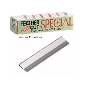 Caixa De Lâminas Special Para Navalhetes C/ 10 Lâminas