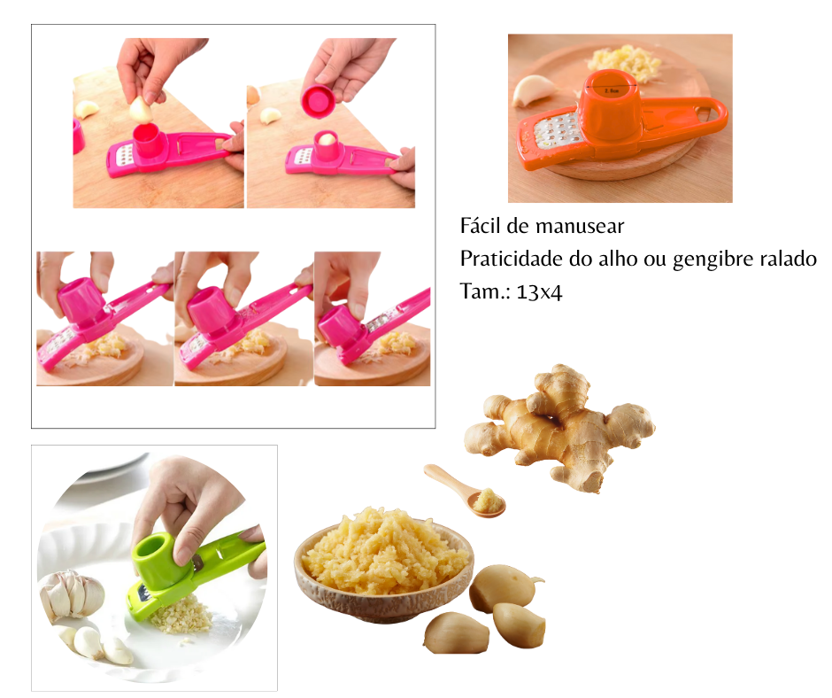 Triturador multifunção de alho -laranja-3