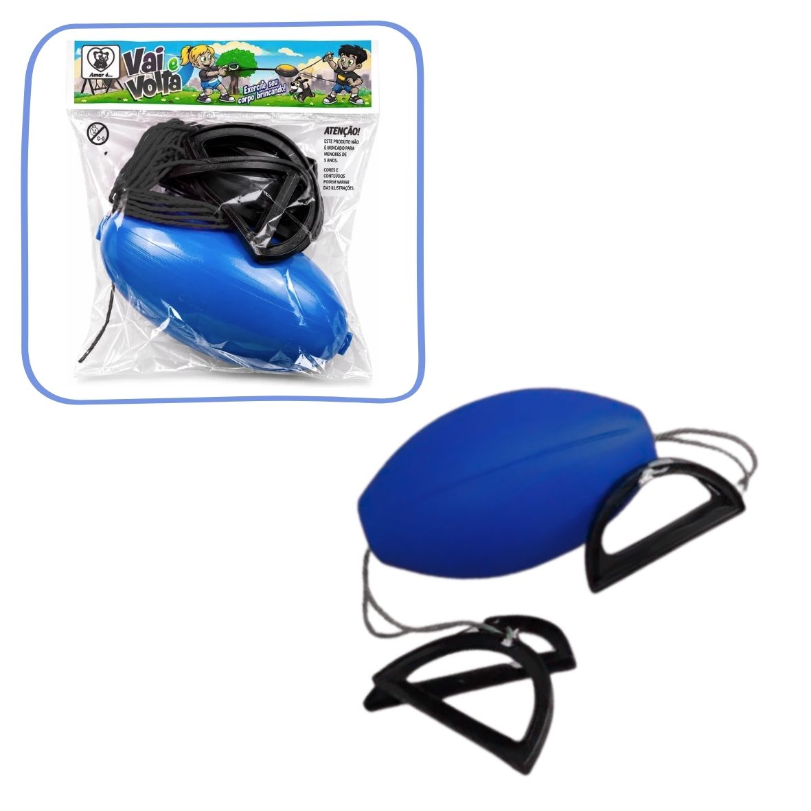 Vai e Volta Mini Azul