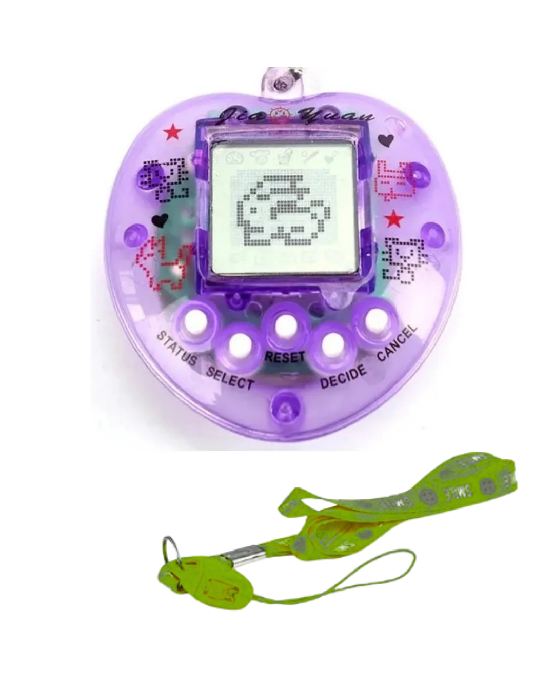 Bicnhinho Virtaul tamagotchi Roxo